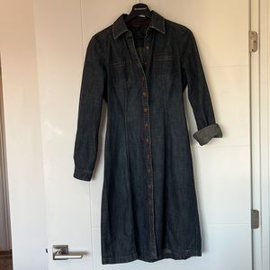 Denim dress